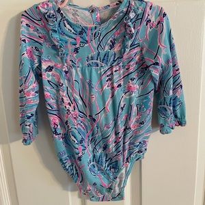 Lilly Pulitzer long sleeve onesie